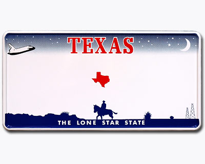 US skylt - Texas 1